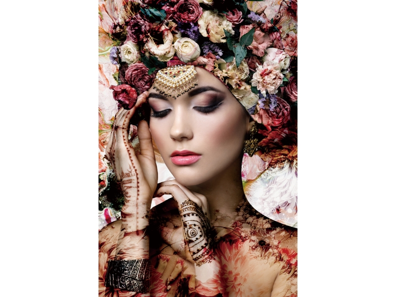 Flower Lady II 80x120