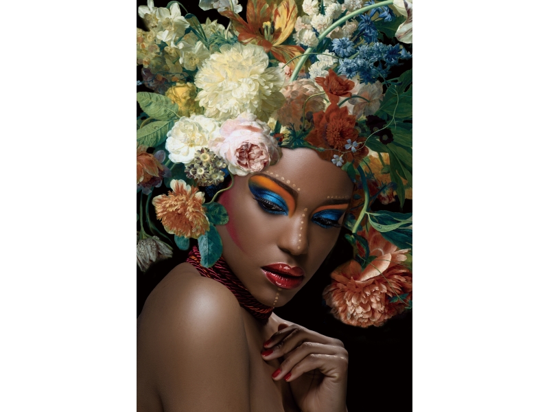 Flower Lady I 80x120