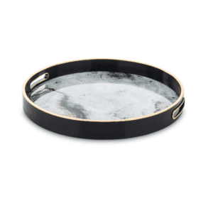 Decorative Tray Elegance Black