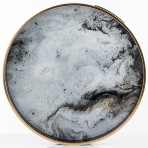 Decorative Tray Elegance Black