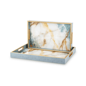Decorative Tray Style Mint Aqua