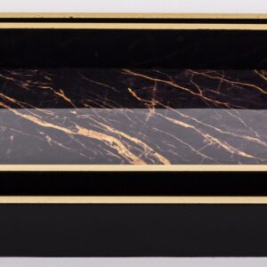Decorative Tray Style Black