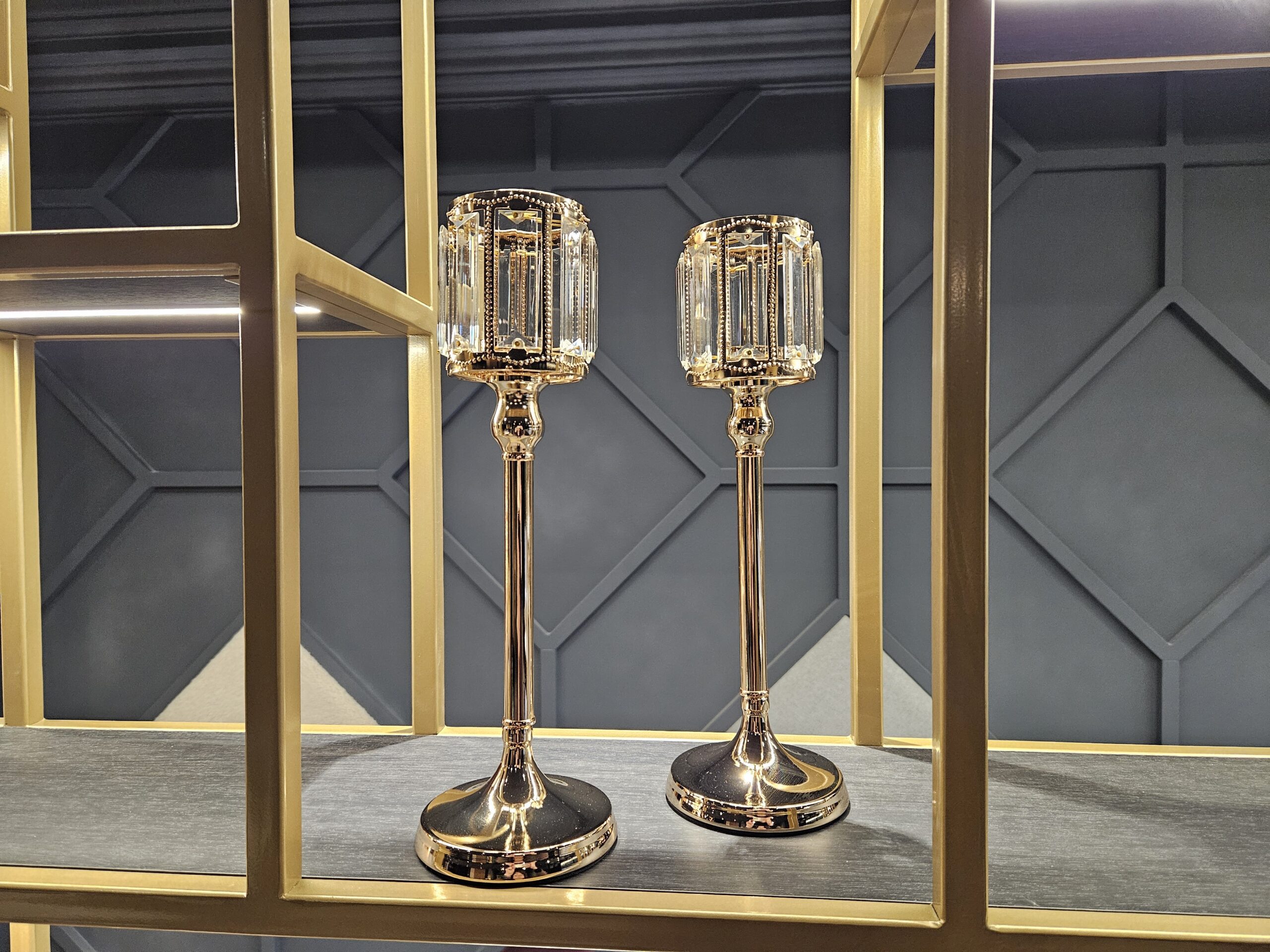 Candlestick Oro (H34cm) - Image 7