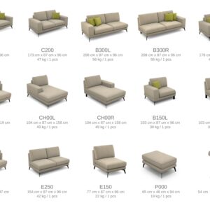 Sofa ESTON 3-seater