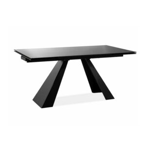 Dining Table SALVADORE Black 160-240 cm