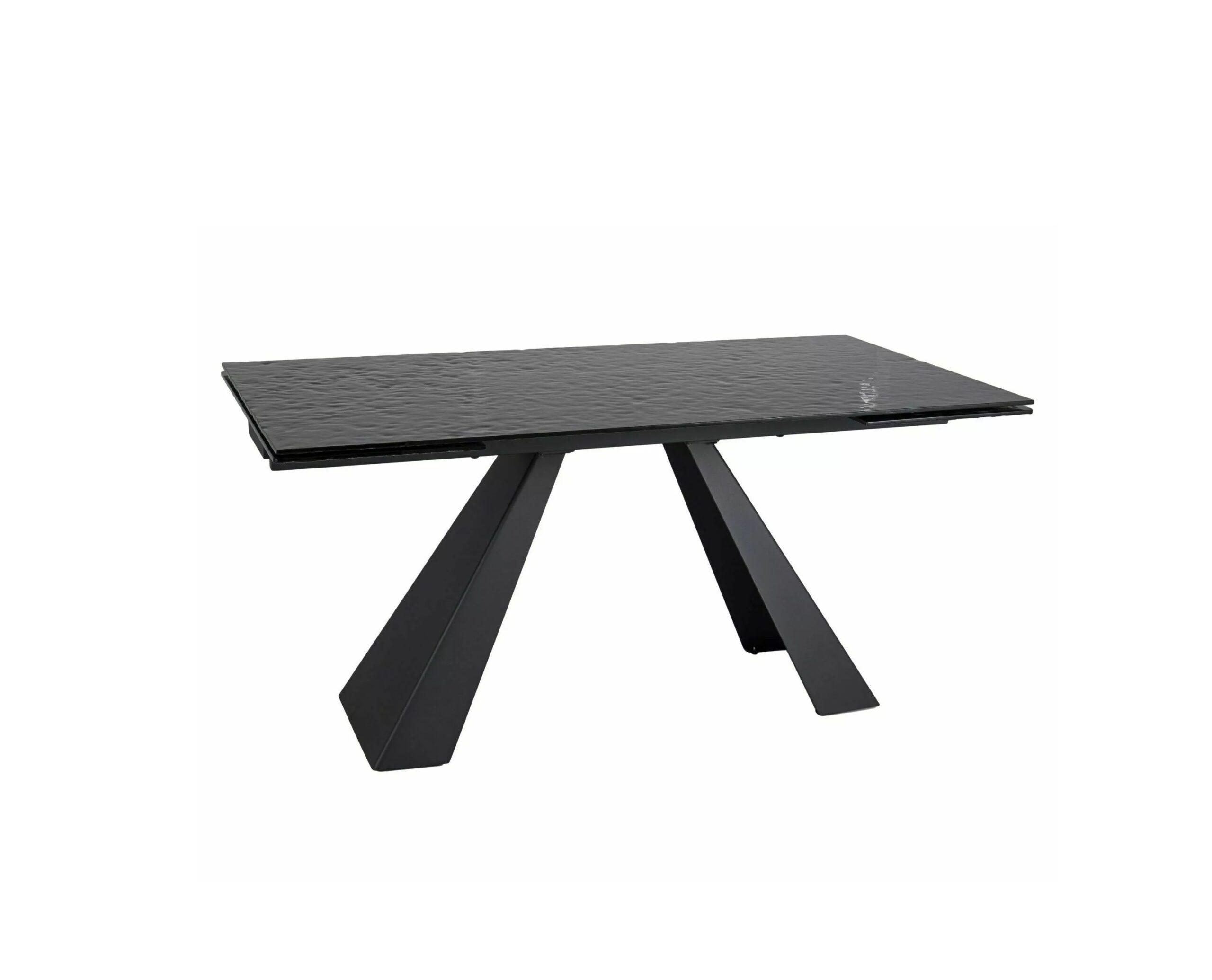 Dining Table SALVADORE Melted Glass 160-240 cm