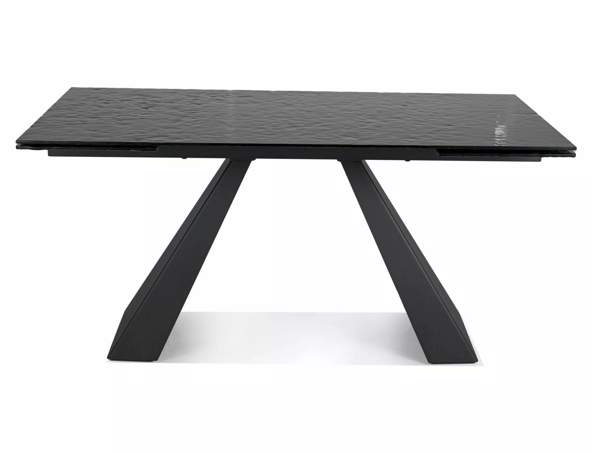 Dining Table SALVADORE Melted Glass 160-240 cm - Image 6
