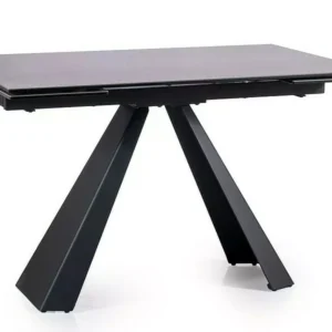 SALVADORE Corso Grey Extendable Ceramic Dining Table 120–180cm