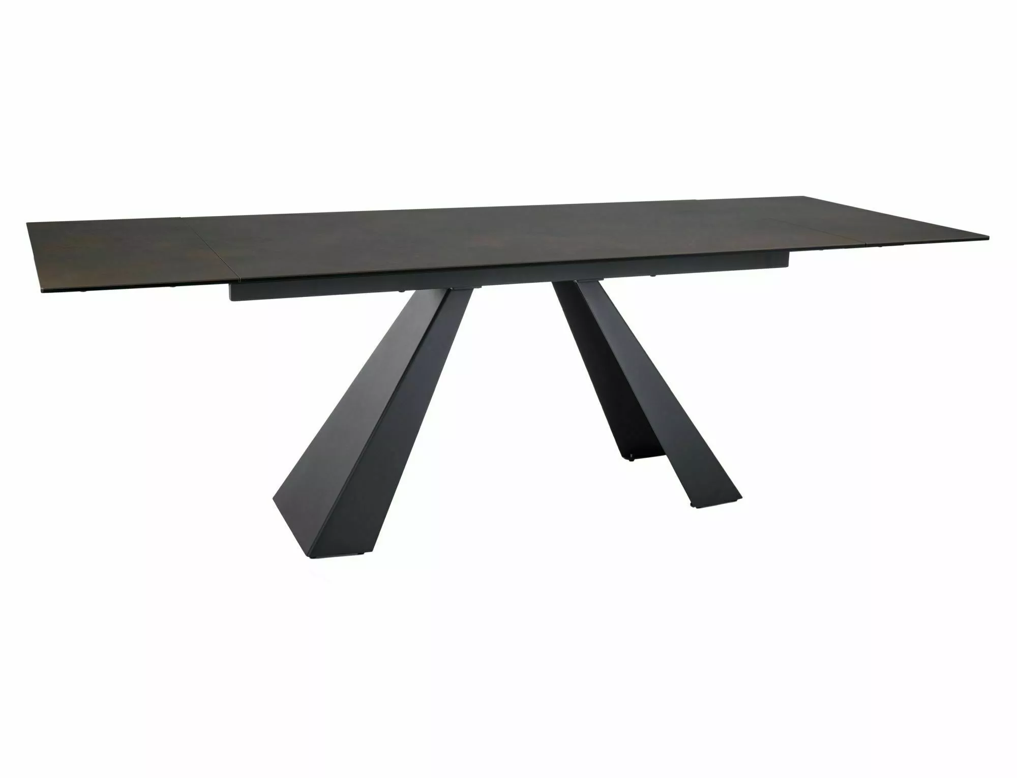 Dining Table SALVADORE Ossido Bruno 160-240 cm - Image 3