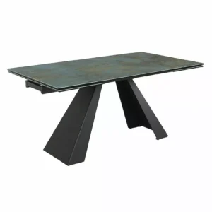 Dining Table SALVADORE Ossido Verde 160-240