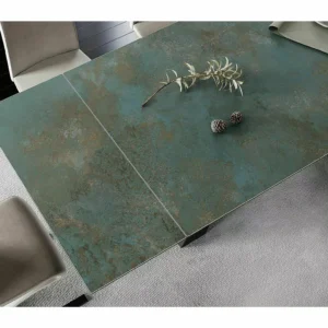 Dining Table WESTIN Ossido Verde 160-240 cm