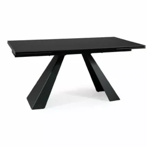 Dining Table SALVADORE Sahara Noir 160-240 cm