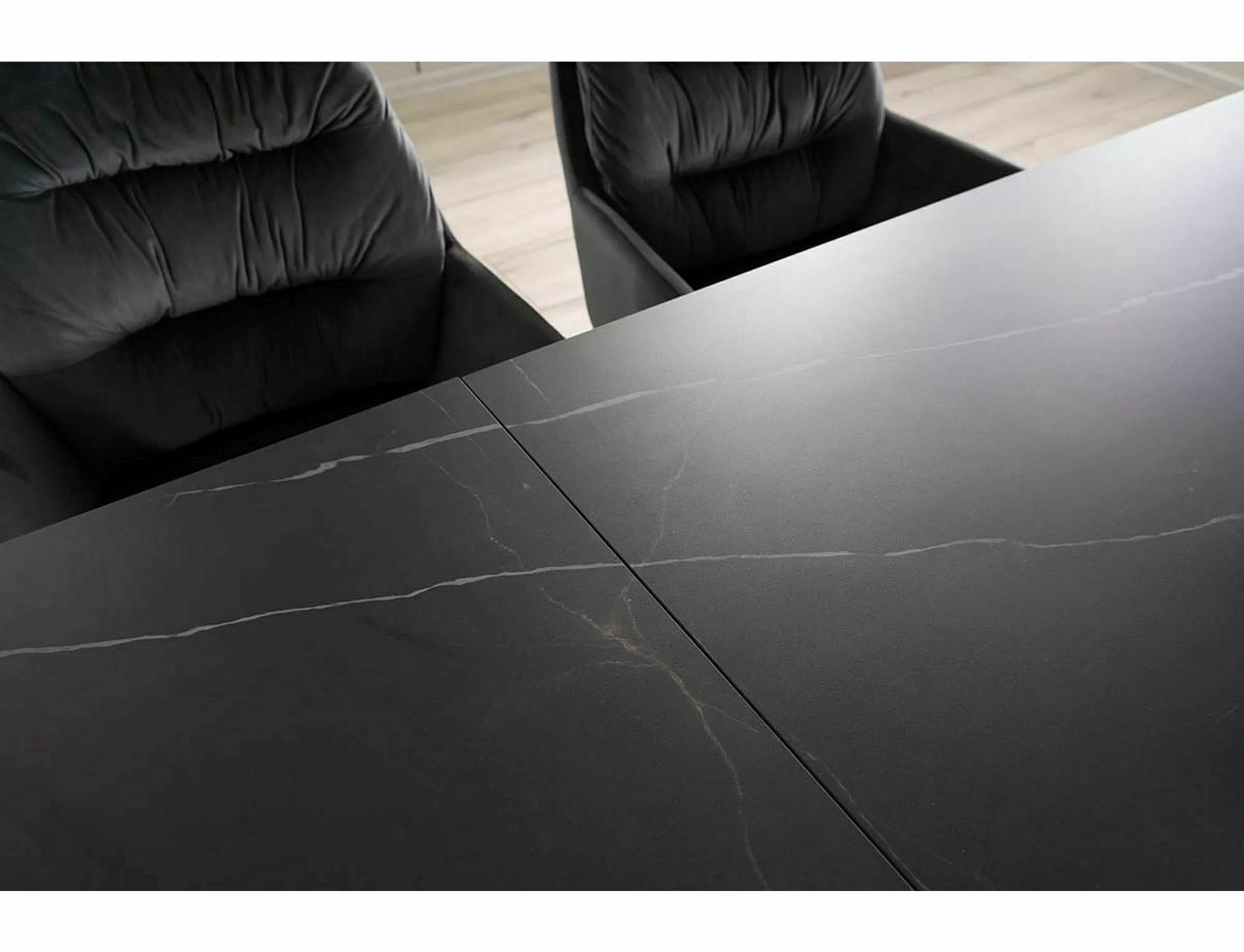Dining Table SALVADORE Sahara Noir 160-240 cm - Image 8
