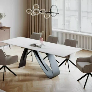Dining Table DIUNA Statuario Venato 160-240 cm