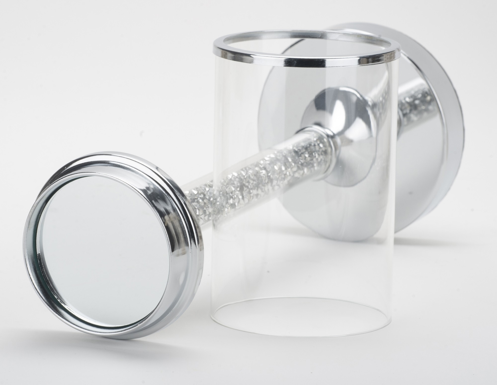 Candlestick Shine Silver (H48cm) - Image 4