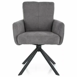 Swivel chair BASIL VARDO Grey