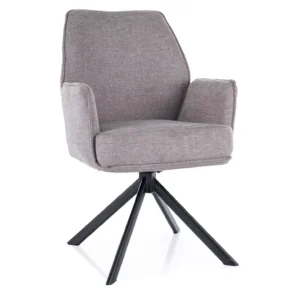 Swivel chair HUGO BREGO Grey