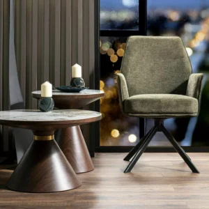 Swivel chair HUGO BREGO Olive