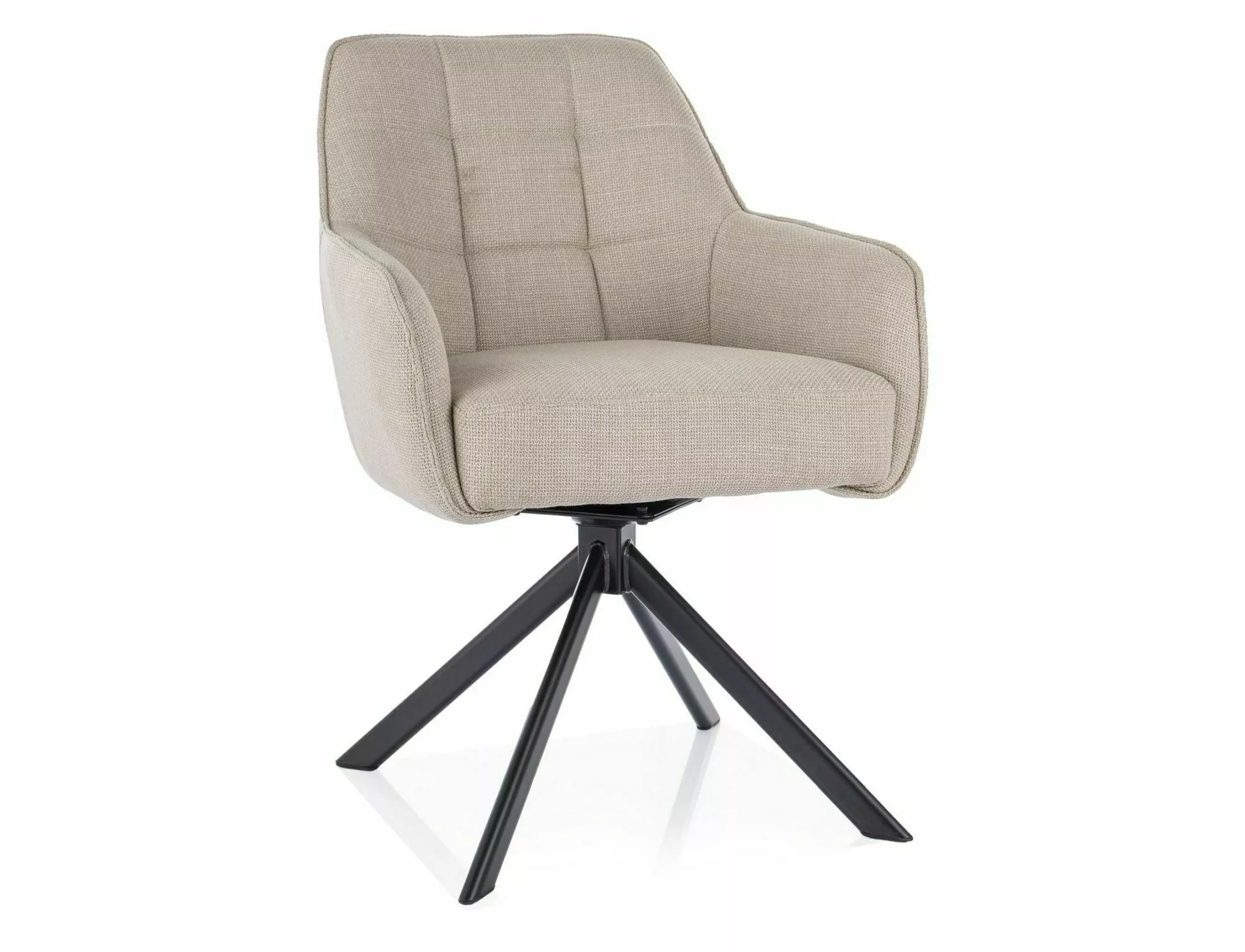 Swivel chair METRO BJORN Light Beige - Image 3