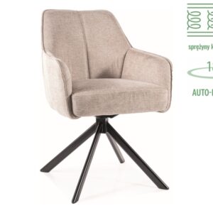 Swivel chair NOTTI BREGO Beige