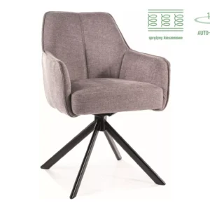 Swivel chair NOTTI BREGO Grey