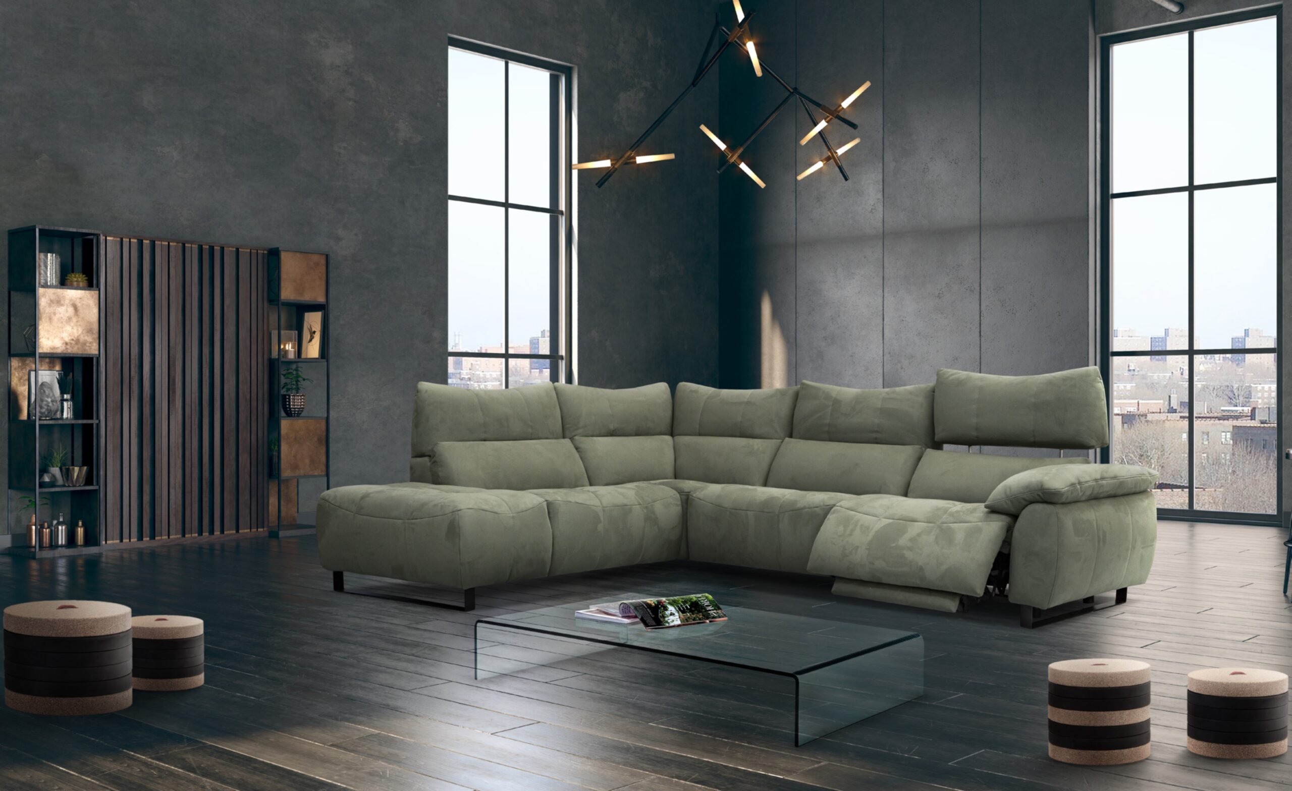 Recliner Corner Sofa PEARL - Image 2