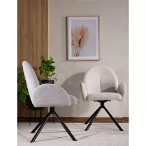 Swivel chair PLANET RAVEN Beige