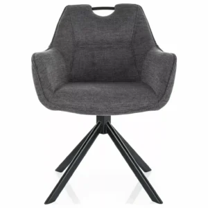 Swivel chair REMO BREGO Dark Grey