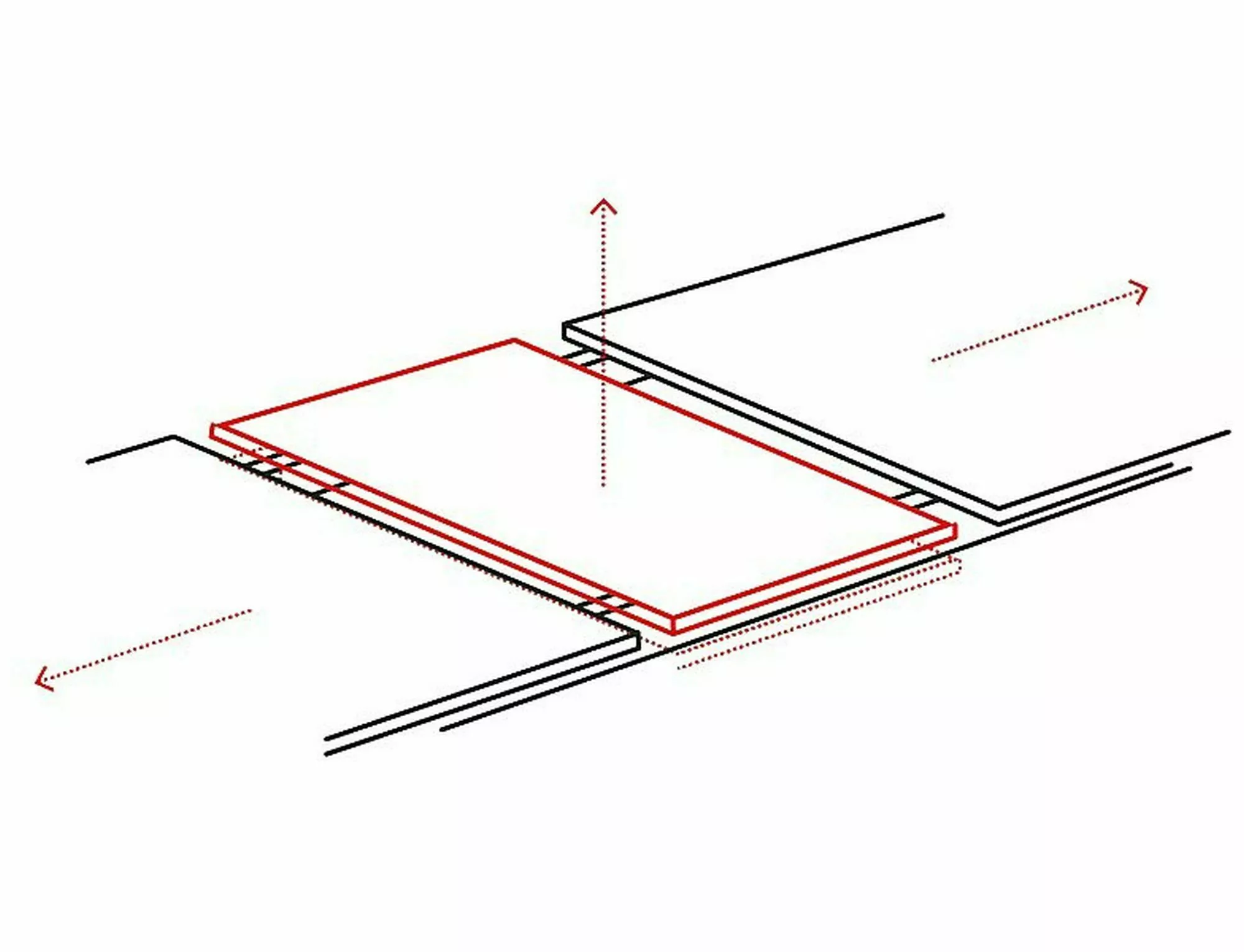 Dining Table WESTIN Jasper White 120-160 cm - Image 11