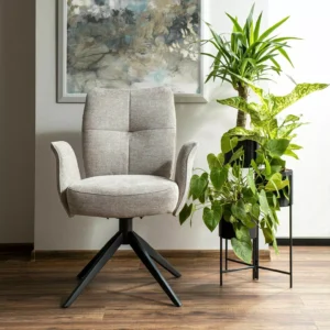 Swivel chair WING BREGO Beige