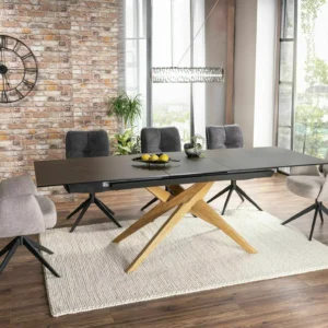 Swivel chair WING BREGO Dark Grey