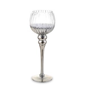 Candlestick Silver (H35cm)