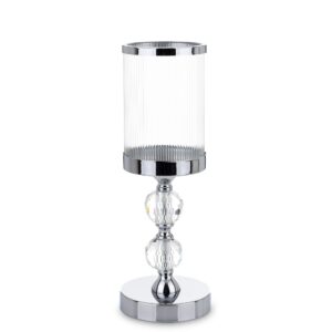 Candlestick Crystal L (H34cm)