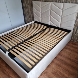 Bed frame CHEVRON with storage