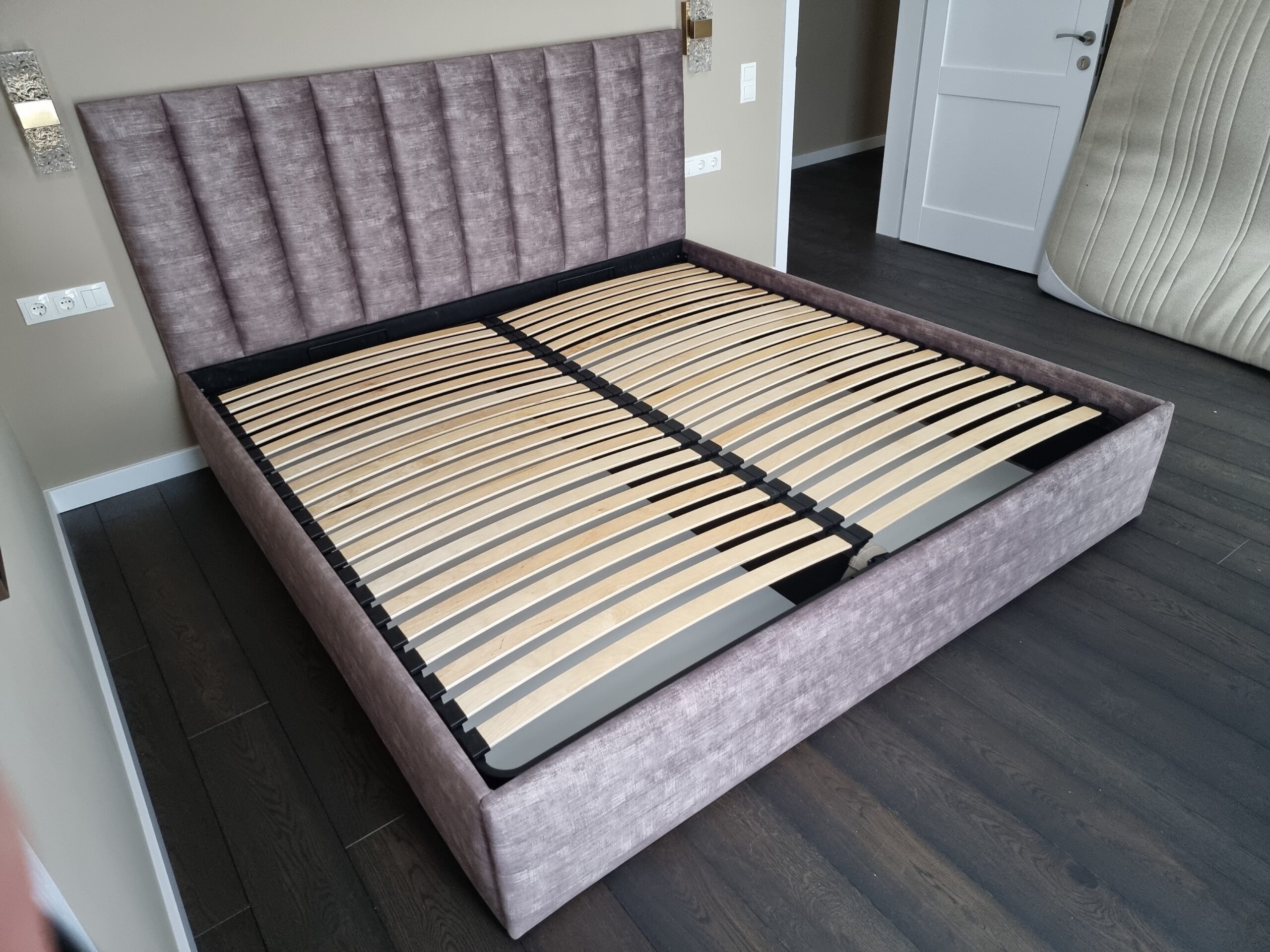 Bed frame ELEGANCE with storage - Image 4