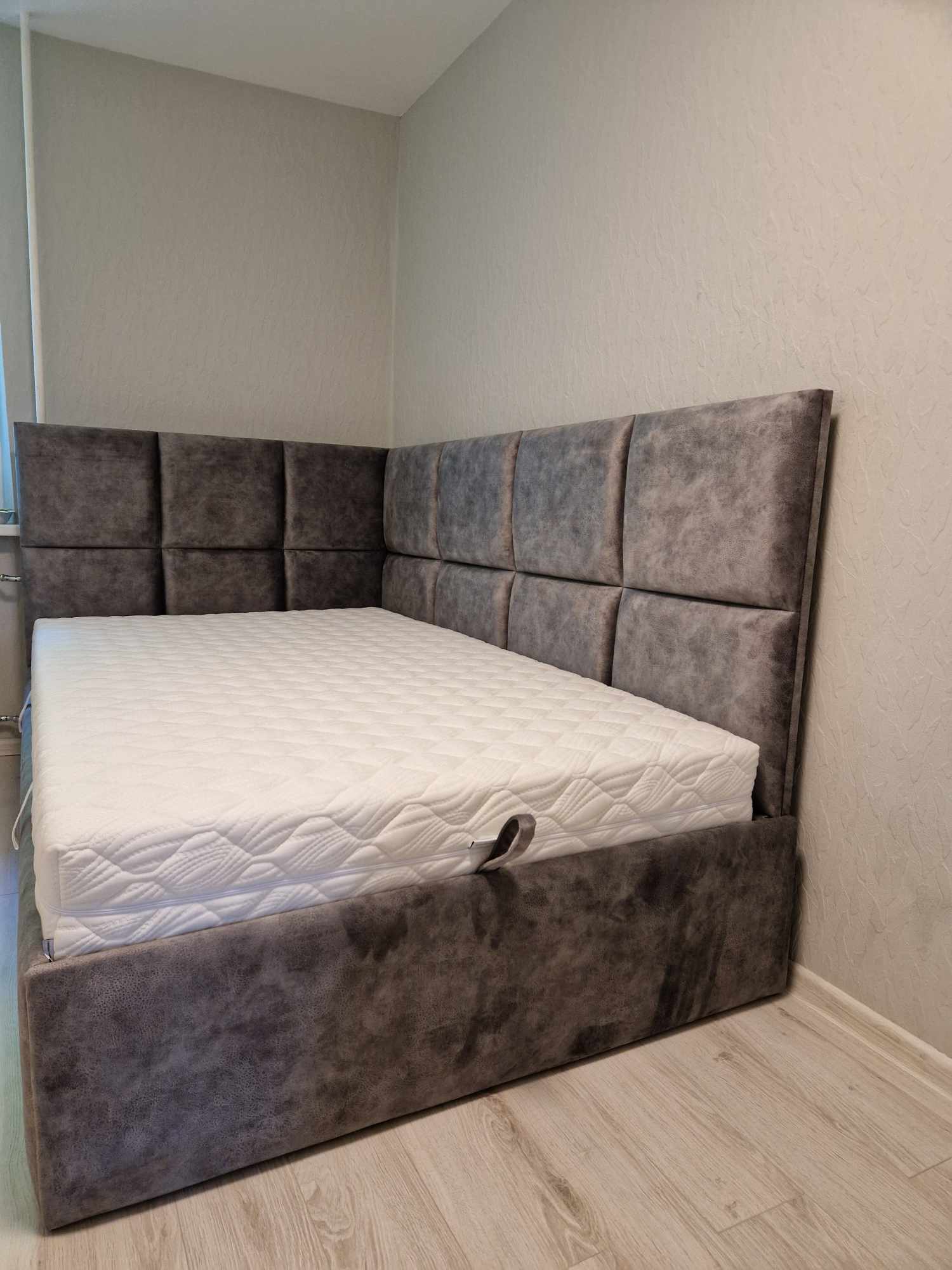 Corner Bed frame TETRIS with storage - Image 3