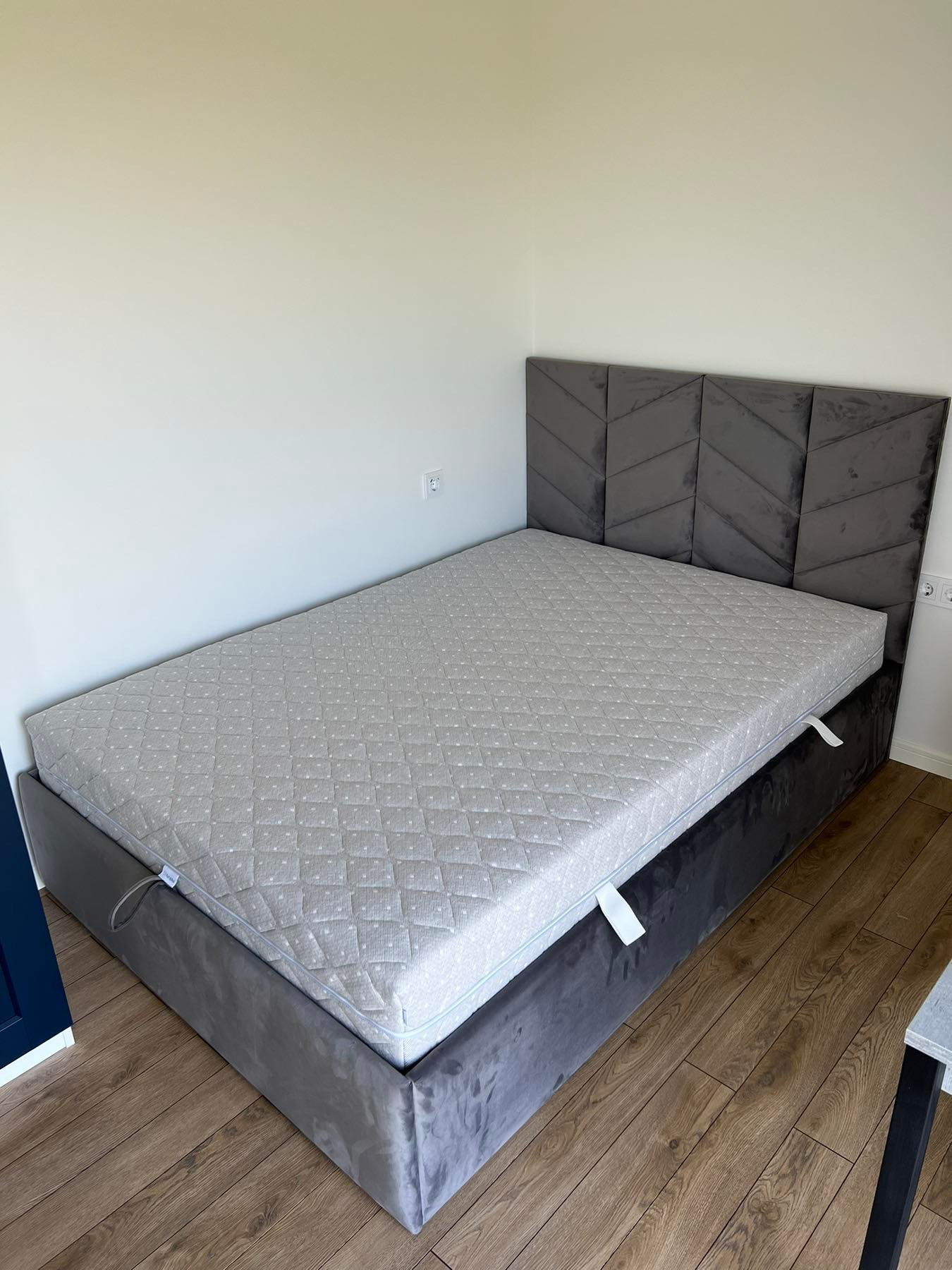 Bed frame CHEVRON with storage - Image 4