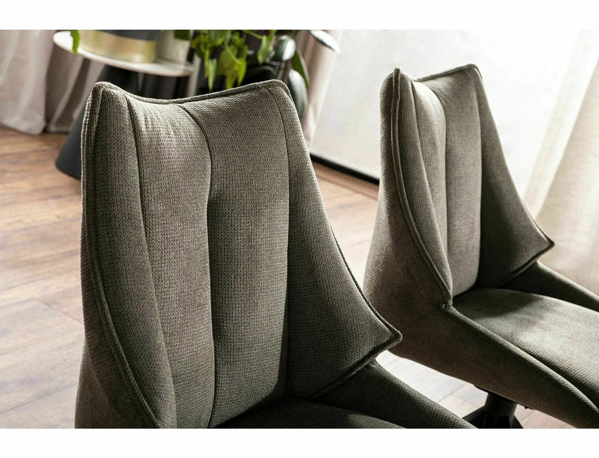 Swivel chair CODA VARDO Olive Green - Image 3