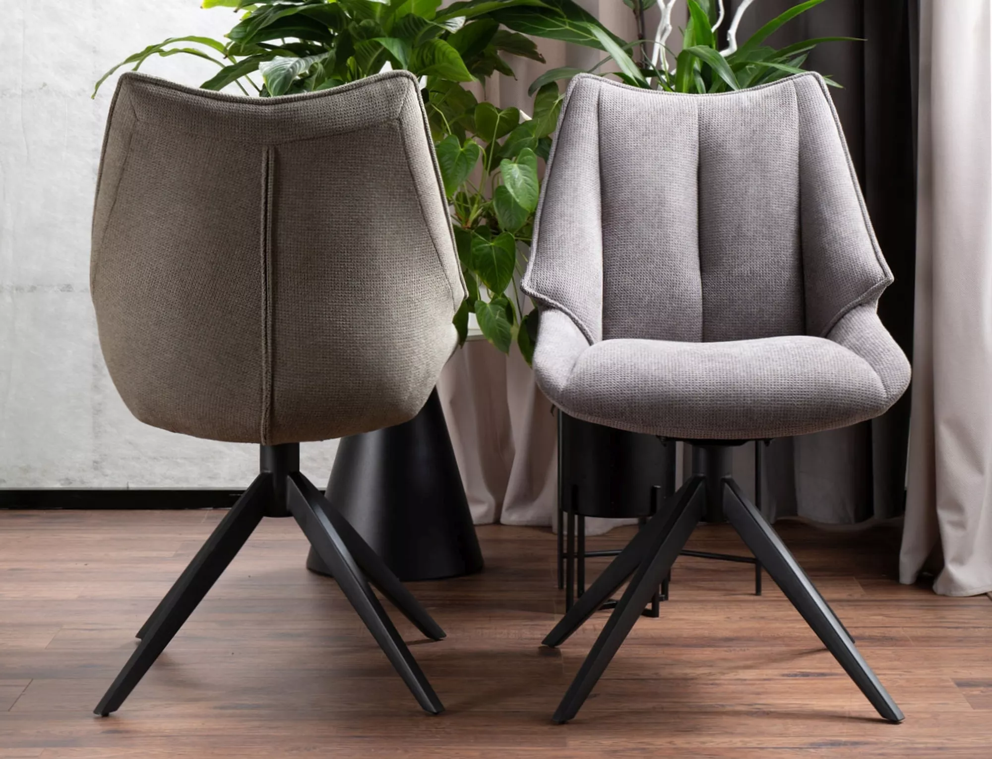 Swivel chair CODA VARDO Olive Green - Image 10