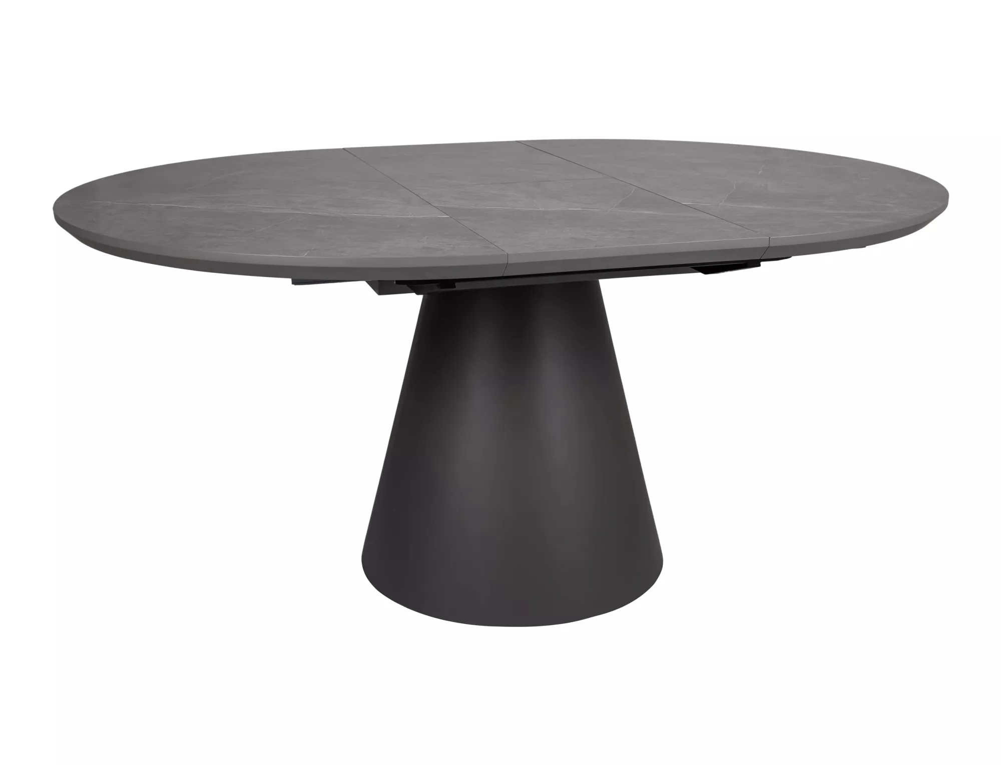Dining Table ANGEL Extendable Round Grey 120-160 - Image 12