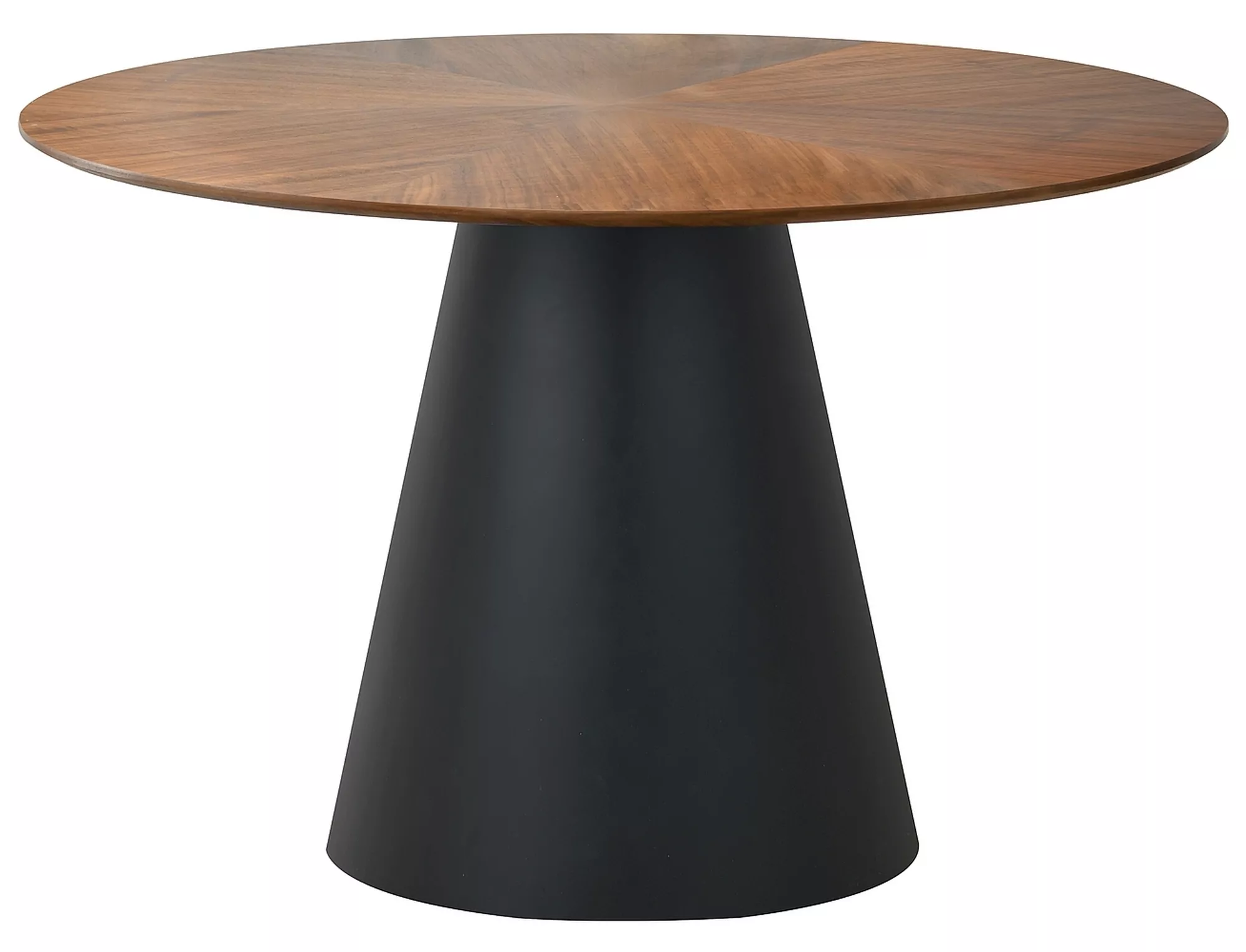 Dining Table ANGEL 120 Walnut Black - Image 3