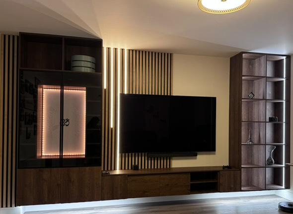Bespoke Feature Wall – Merging Modern Design with a Touch of Tradition - Image 19