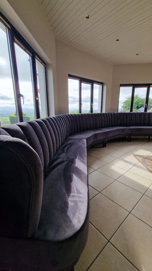Bespoke Curved Channel Style Bench, 750 cm – FFurniture.ie