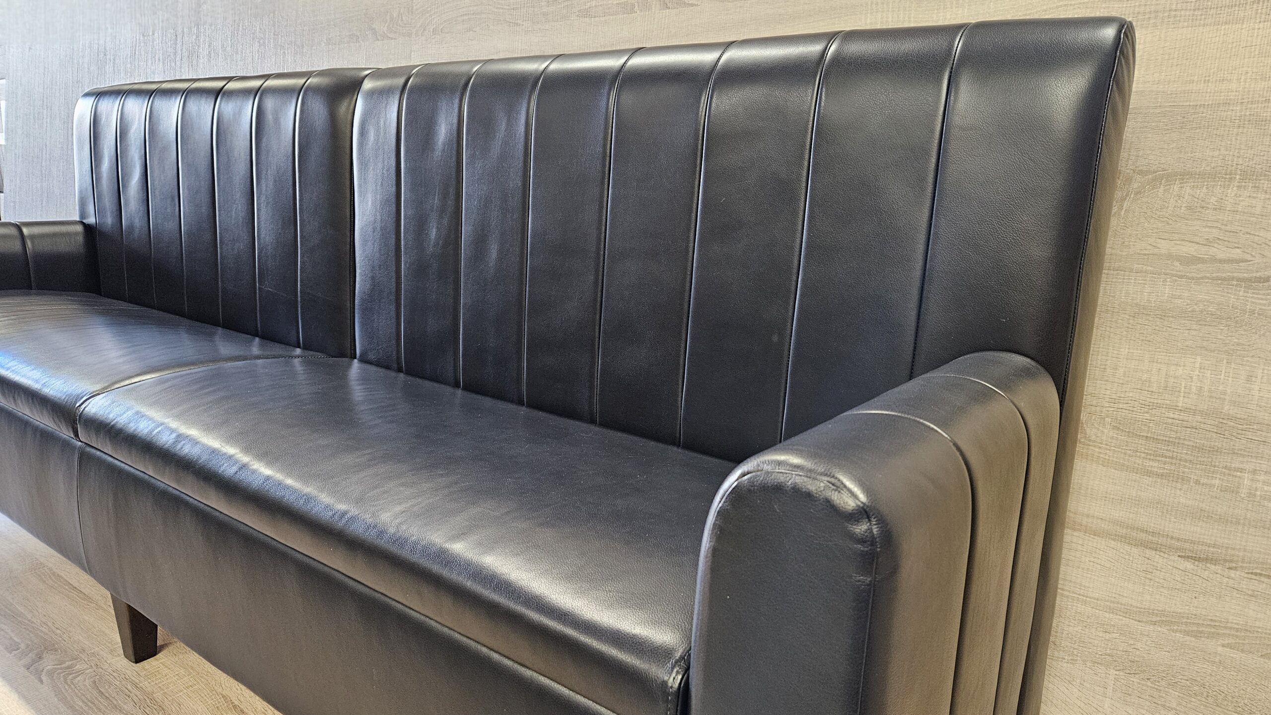 !SALE! Channel Style Natural Leather Bench with Storage, 250 cm - Image 6