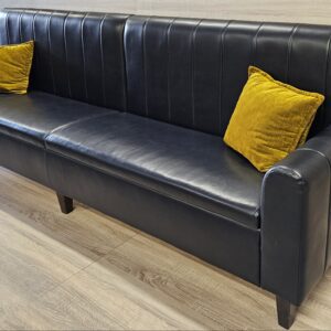 !SALE! Channel Style Natural Leather Bench with Storage, 250 cm