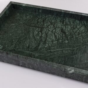 Tray MARBLE Green