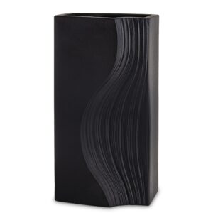 Vase WAVE Black