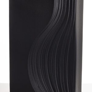 Vase WAVE Black