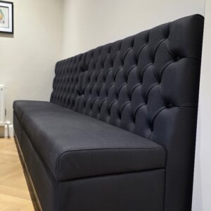 Bespoke Chesterfield Style Banquette Seating 260 cm