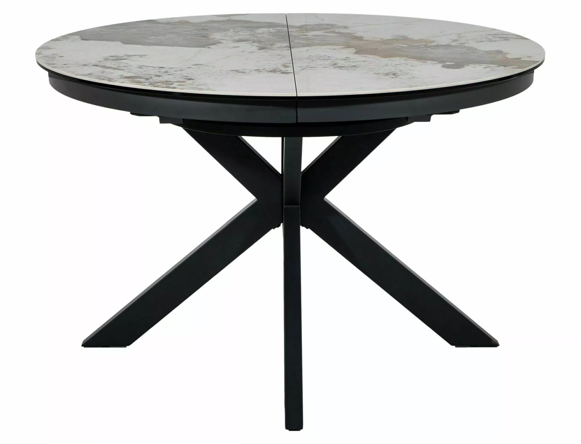 PORTO Round Ceramic Extending Dining Table 120–160cm – Pandoro - Image 5